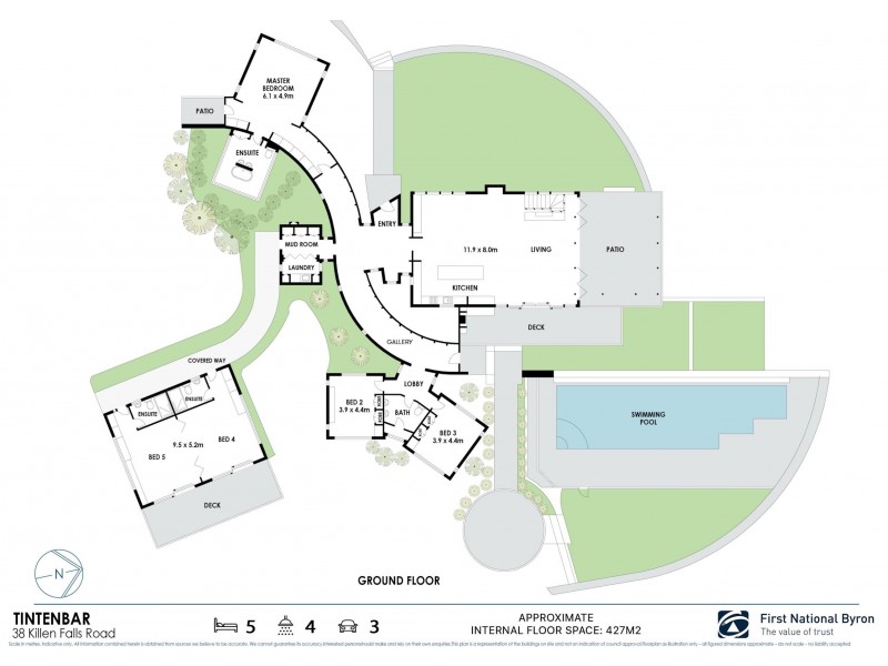 38 Killen Falls Drive, Tintenbar NSW 2478 Floorplan