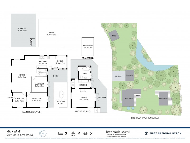 909 Main Arm Road, Main Arm NSW 2482 Floorplan