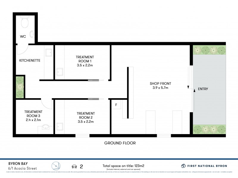 6/1 Acacia Street, Byron Bay NSW 2481 Floorplan