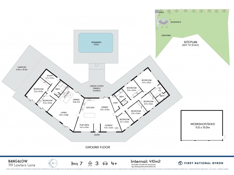 119 Lawlers Lane, Bangalow NSW 2479 Floorplan