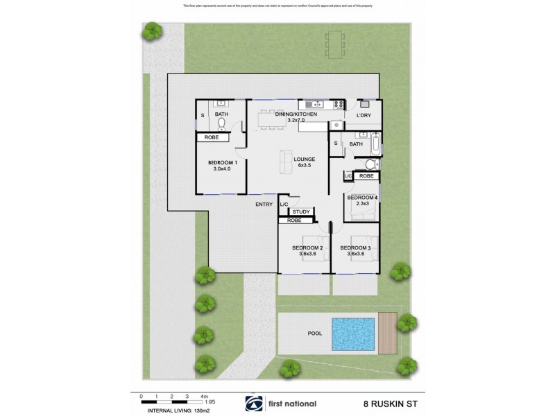 8 Ruskin Street, Byron Bay NSW 2481 Floorplan