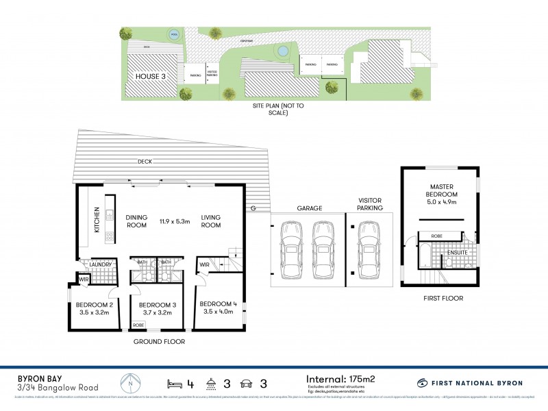House 3/34 Bangalow Road, Byron Bay NSW 2481 Floorplan