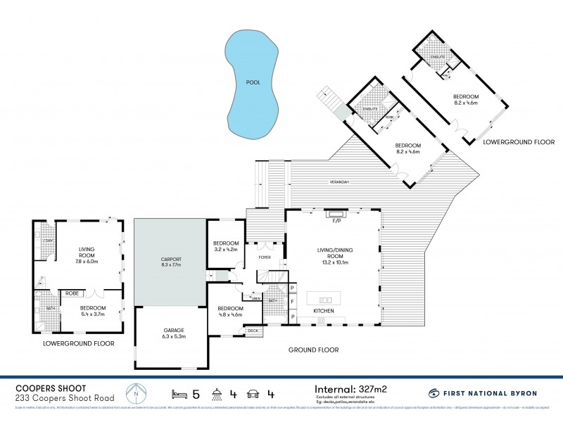 233 Coopers Shoot Road, Coopers Shoot NSW 2479 Floorplan