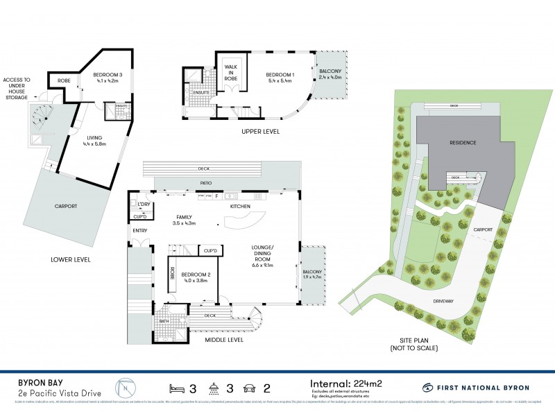 2E Pacific Vista Drive, Byron Bay NSW 2481 Floorplan
