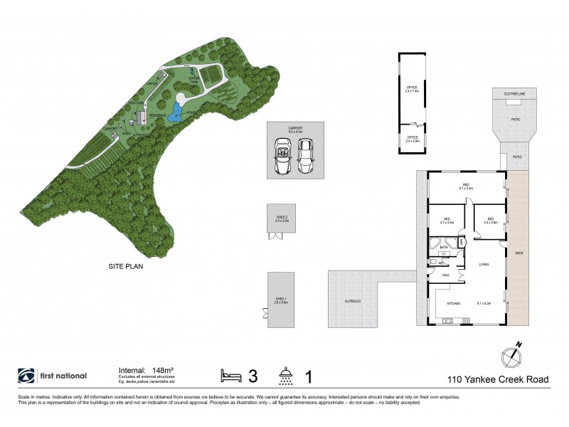 110 Yankee Creek Road, Mullumbimby Creek NSW 2482 Floorplan