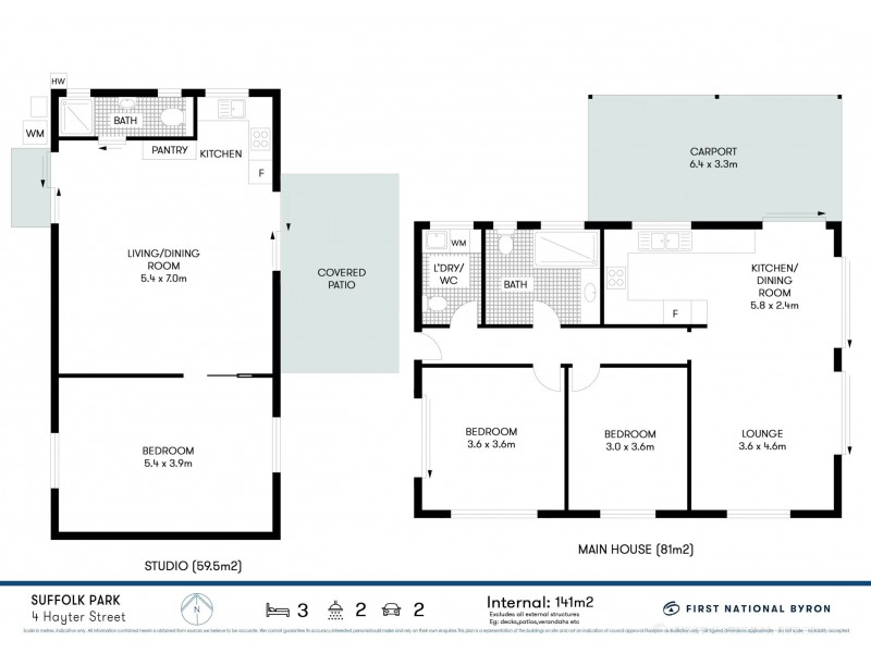 4 Hayter Street, Suffolk Park NSW 2481 Floorplan