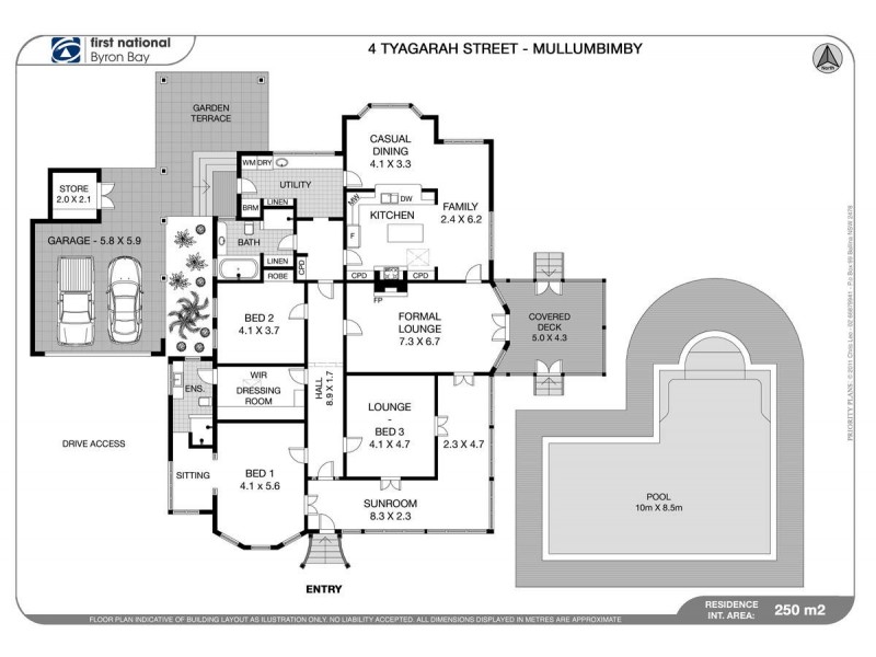 4 Tyagarah Street, Mullumbimby NSW 2482 Floorplan