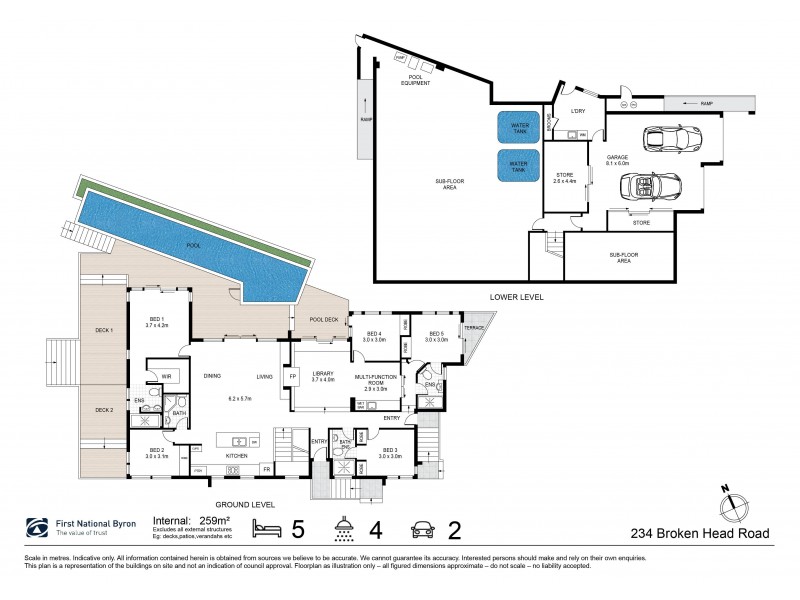 234 Broken Head Road, Suffolk Park NSW 2481 Floorplan