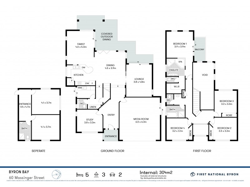 60 Massinger Street, Byron Bay NSW 2481 Floorplan