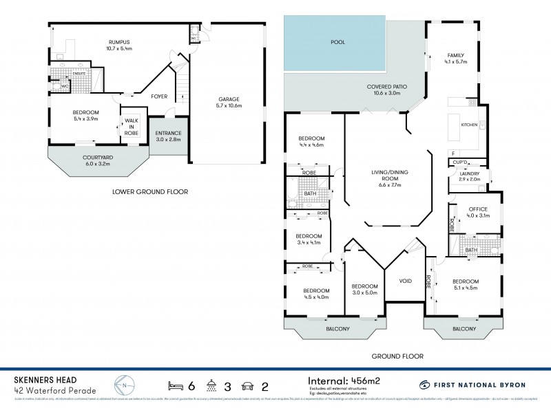 42 Waterford Parade, Skennars Head NSW 2478 Floorplan