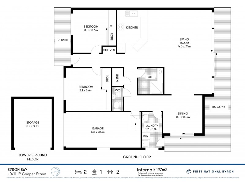 40/11-19 Cooper Street, Byron Bay NSW 2481 Floorplan