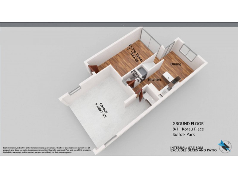 8/11 Korau Place, Suffolk Park NSW 2481 Floorplan