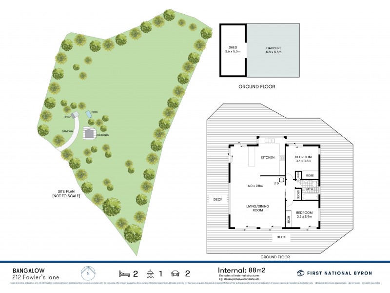 212 Fowlers Lane, Bangalow NSW 2479 Floorplan