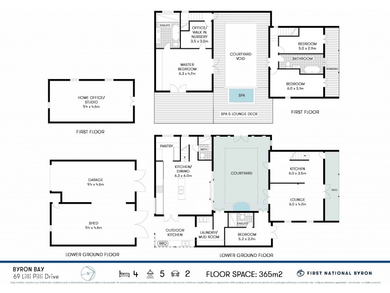 69 Lilli Pilli Drive, Byron Bay NSW 2481 Floorplan