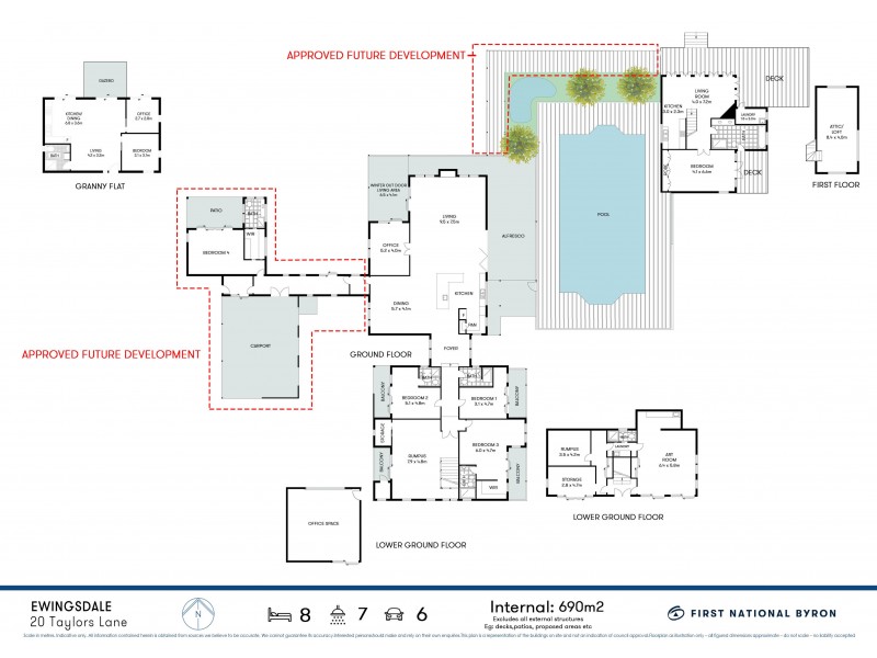 20 Taylors Lane, Ewingsdale NSW 2481 Floorplan