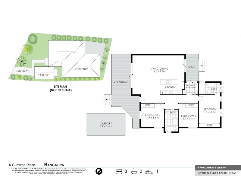 6 Gumtree Place, Bangalow NSW 2479 Floorplan