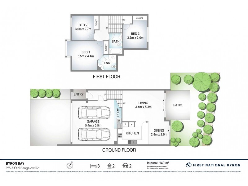 9/5-7 Old Bangalow Road, Byron Bay NSW 2481 Floorplan