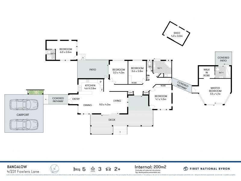 4/231 Fowlers Lane, Bangalow NSW 2479 Floorplan