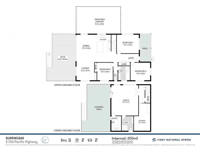 5 Old Pacific Highway, Burringbar NSW 2483 Floorplan