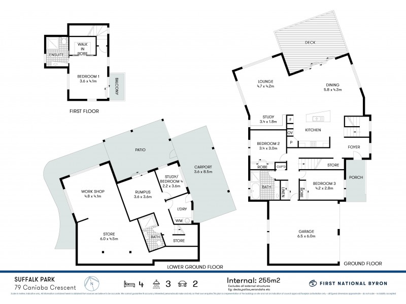 79 Caniaba Crescent, Suffolk Park NSW 2481 Floorplan