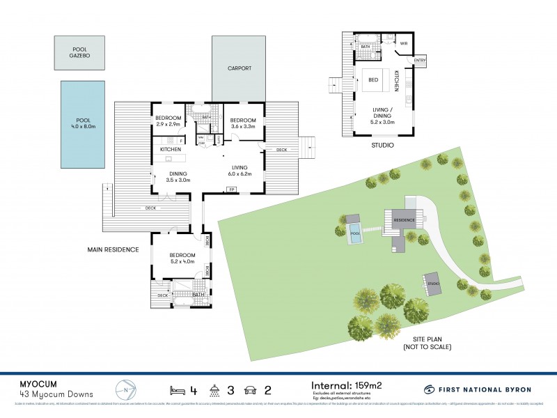 43 Myocum Downs Drive, Myocum NSW 2481 Floorplan