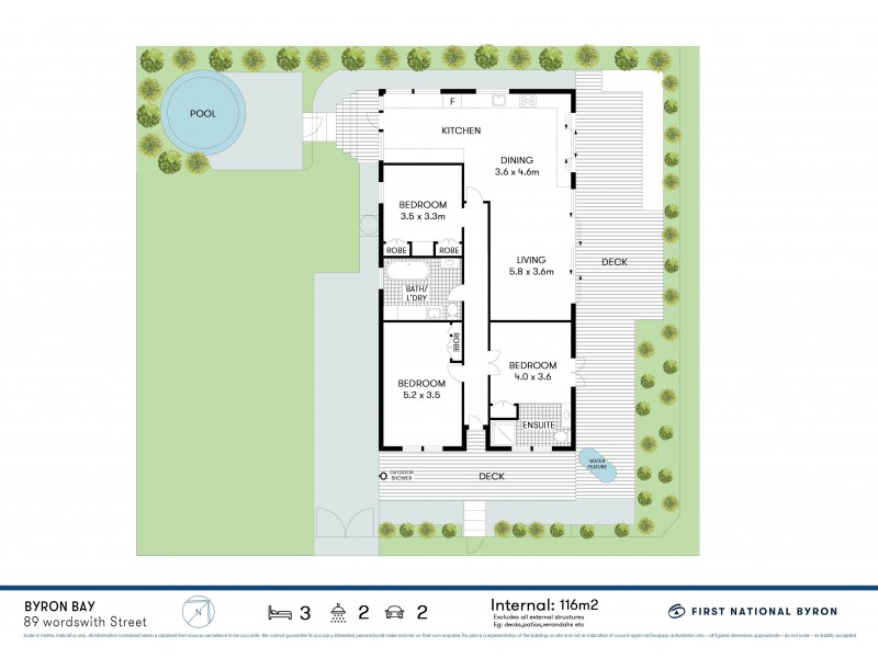89 Wordsworth Street, Byron Bay NSW 2481 Floorplan