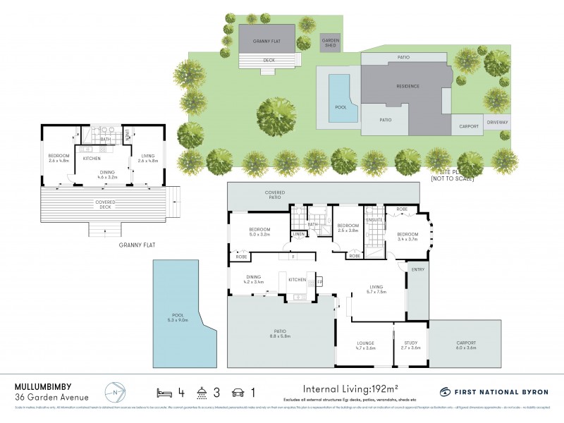 36 Garden Avenue, Mullumbimby NSW 2482 Floorplan