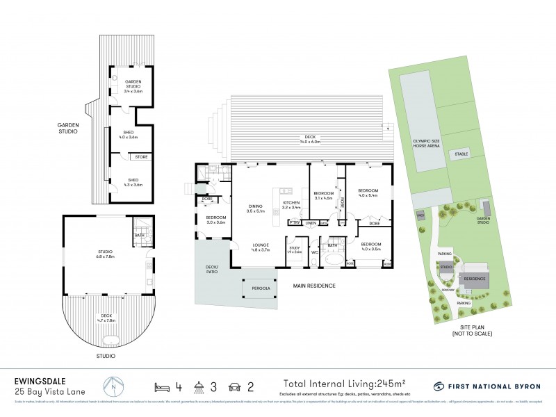 25 Bay Vista Lane, Ewingsdale NSW 2481 Floorplan