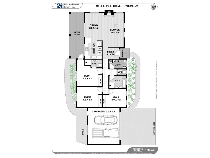 19 Lilli Pilli Drive, Byron Bay NSW 2481 Floorplan