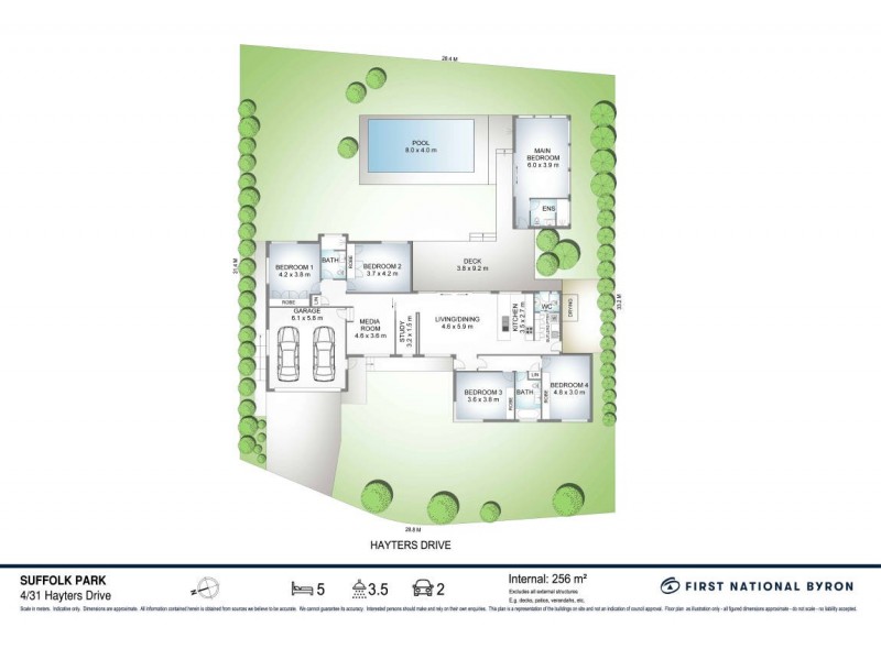4/31 Hayters Drive, Suffolk Park NSW 2481 Floorplan