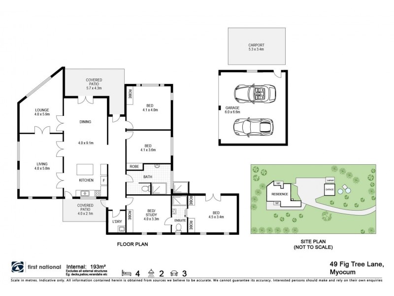 49 Fig Tree Lane, Myocum NSW 2481 Floorplan