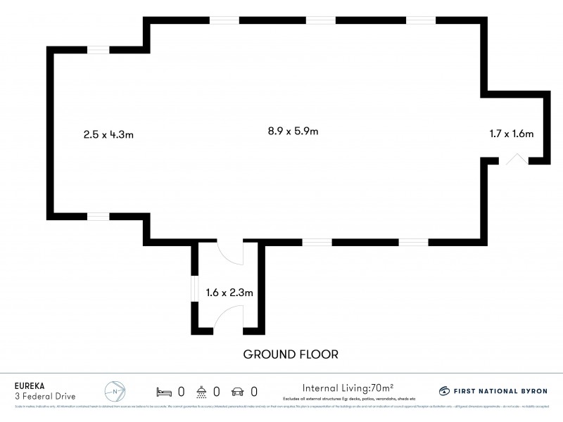 3 Federal Drive, Eureka NSW 2480 Floorplan