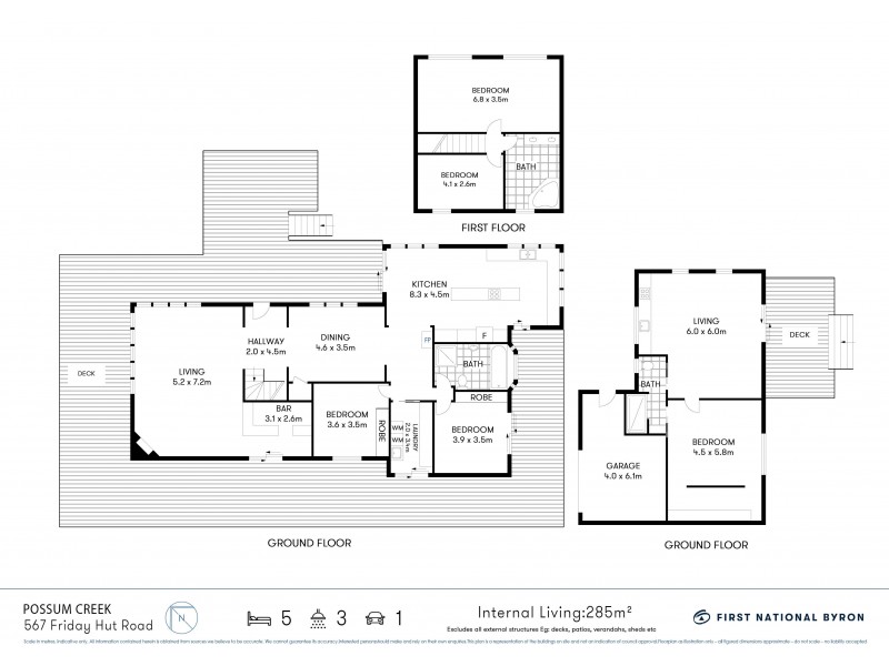 567 Friday Hut Road, Possum Creek NSW 2479 Floorplan