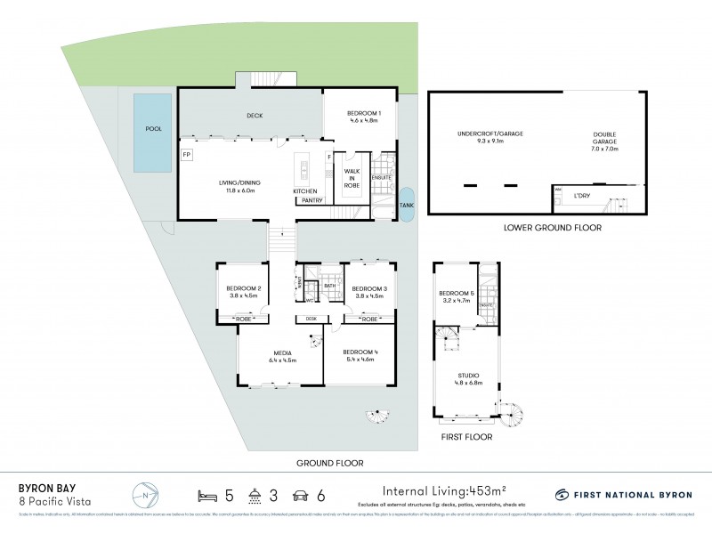 8 Pacific Vista Drive, Byron Bay NSW 2481 Floorplan