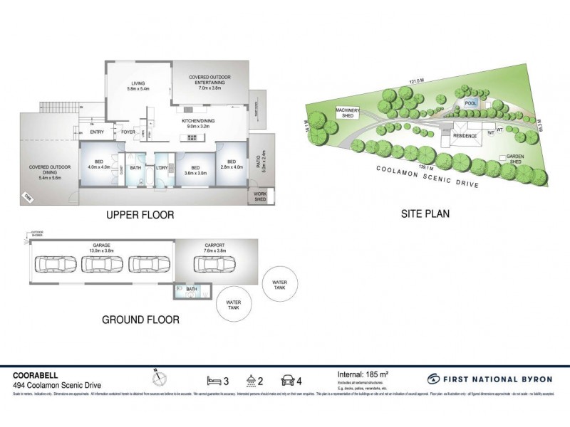 494 Coolamon Scenic Drive, Coorabell NSW 2479 Floorplan