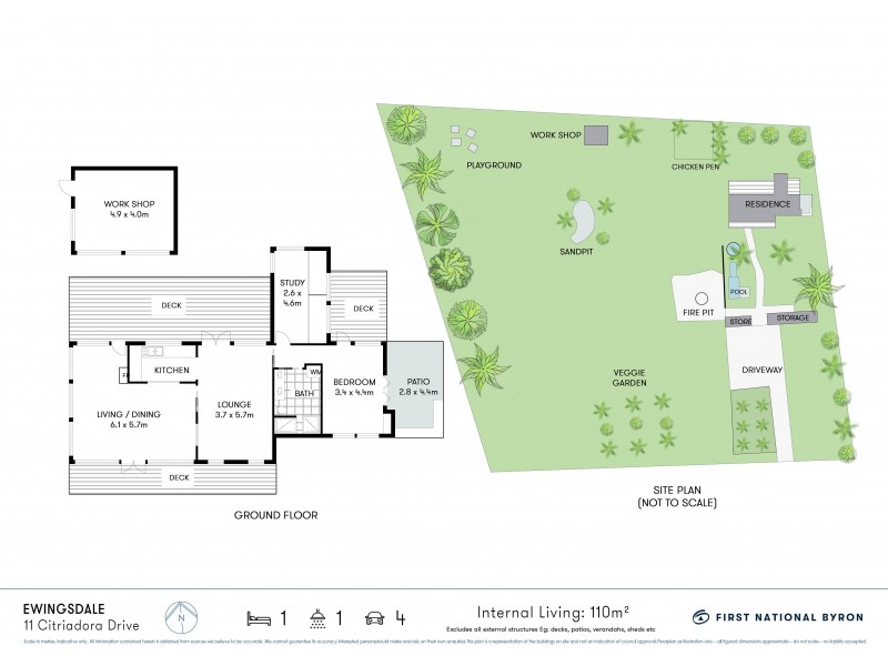 11 Citriadora Drive, Ewingsdale NSW 2481 Floorplan