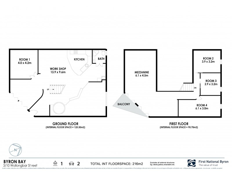 3/10 Wollongbar Street, Byron Bay NSW 2481 Floorplan