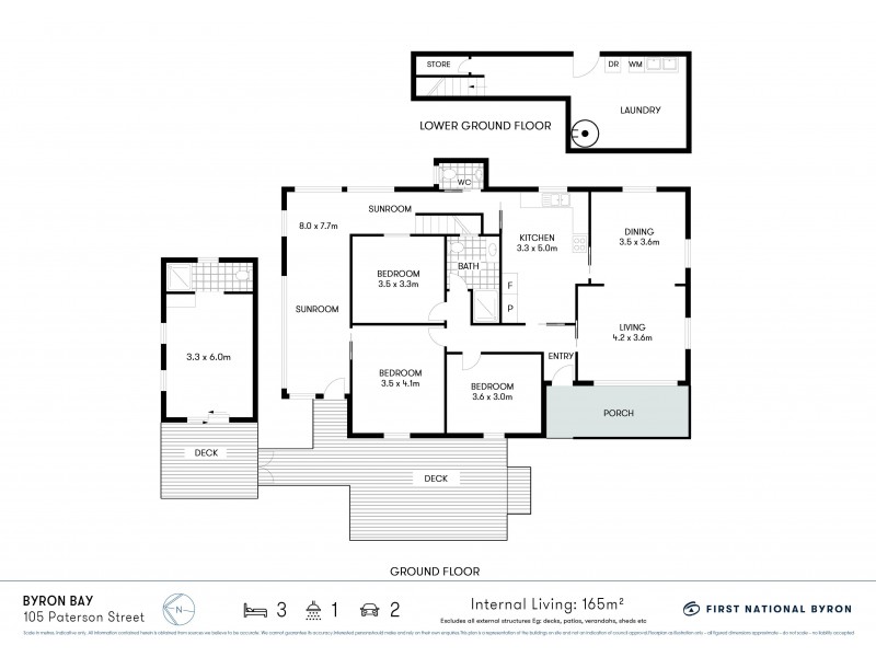 105 Paterson Street, Byron Bay NSW 2481 Floorplan