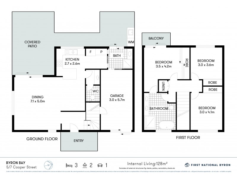 5/7 Cooper Street, Byron Bay NSW 2481 Floorplan