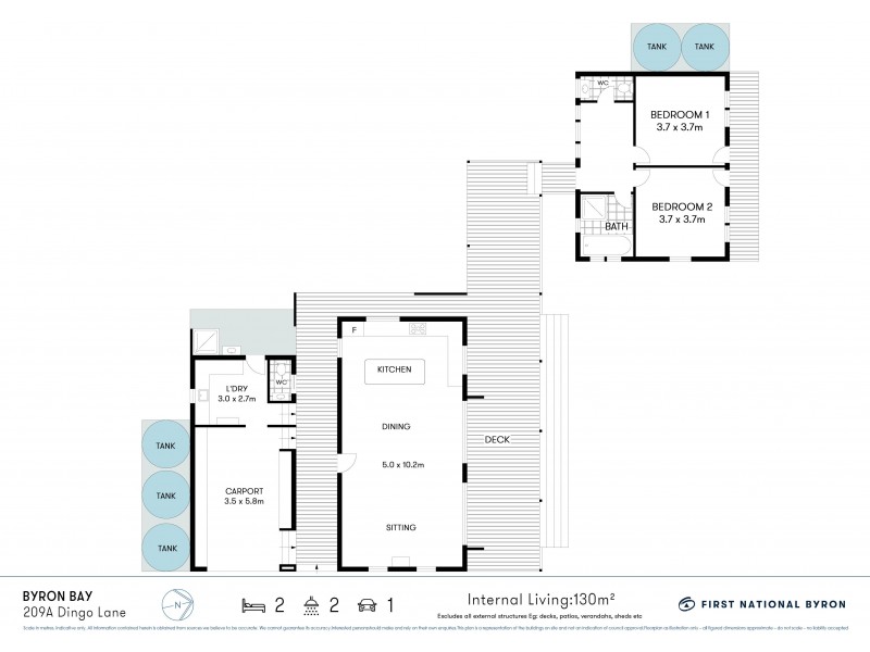 209a Dingo Lane, Myocum NSW 2481 Floorplan