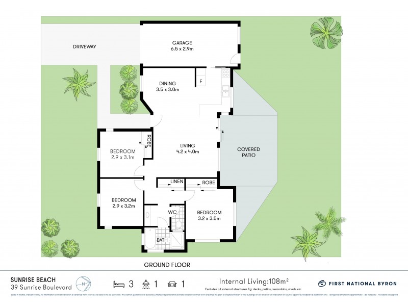 39 Sunrise Boulevard, Byron Bay NSW 2481 Floorplan