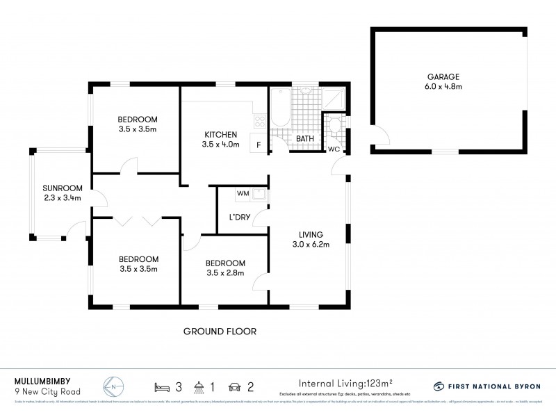 9 New City Road, Mullumbimby NSW 2482 Floorplan