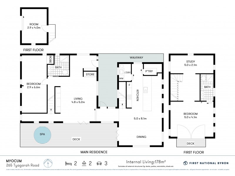 265 Tyagarah Road, Myocum NSW 2481 Floorplan
