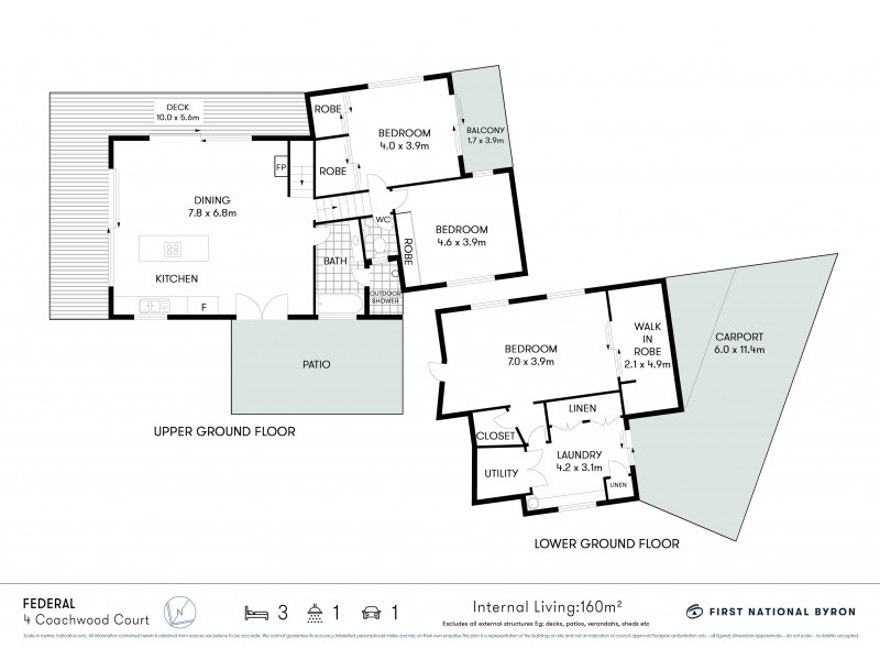 4 Coachwood Court, Federal NSW 2480 Floorplan