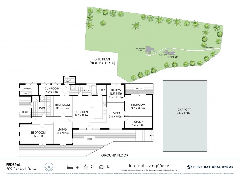 709 Federal Drive, Federal NSW 2480 Floorplan