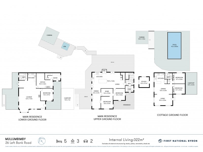 26 Left Bank Road, Mullumbimby NSW 2482 Floorplan