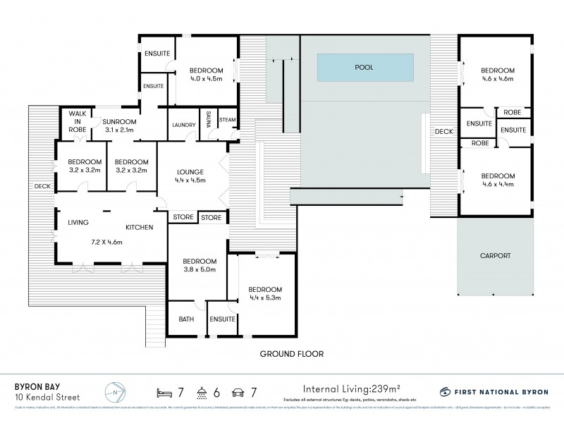 10 Kendall Street, Byron Bay NSW 2481 Floorplan