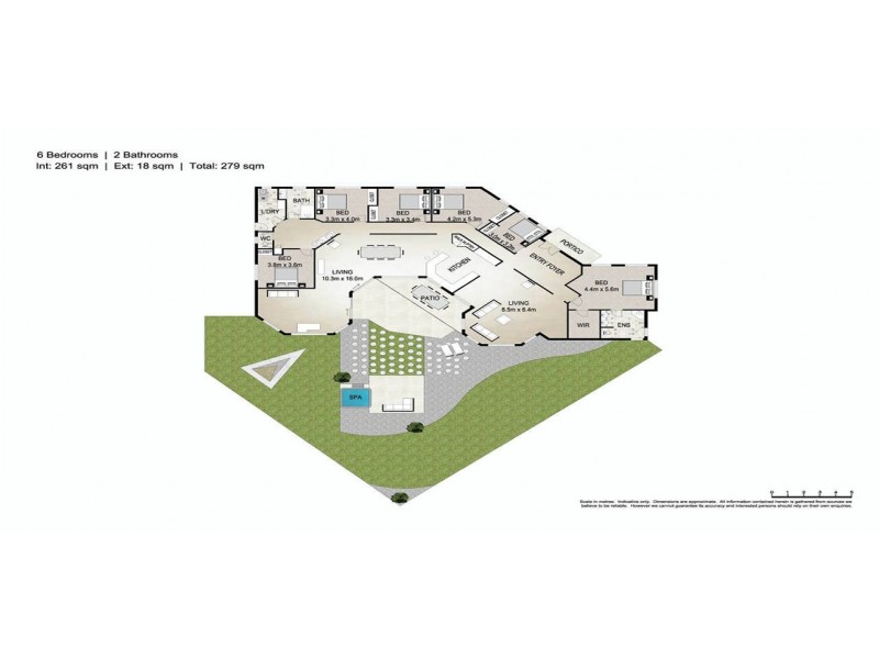 6 Tanner Lane, Tyagarah NSW 2481 Floorplan