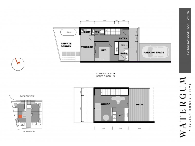 3/7 Julian Rocks Drive, Byron Bay NSW 2481 Floorplan