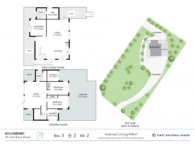 34 Left Bank Road, Mullumbimby NSW 2482 Floorplan